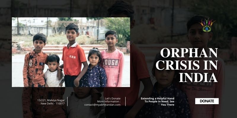 orphaned children in India